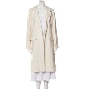 ALL SAINTS Aleida Duster Lightweight Cream Blazer Style Jacket‎ Size 2